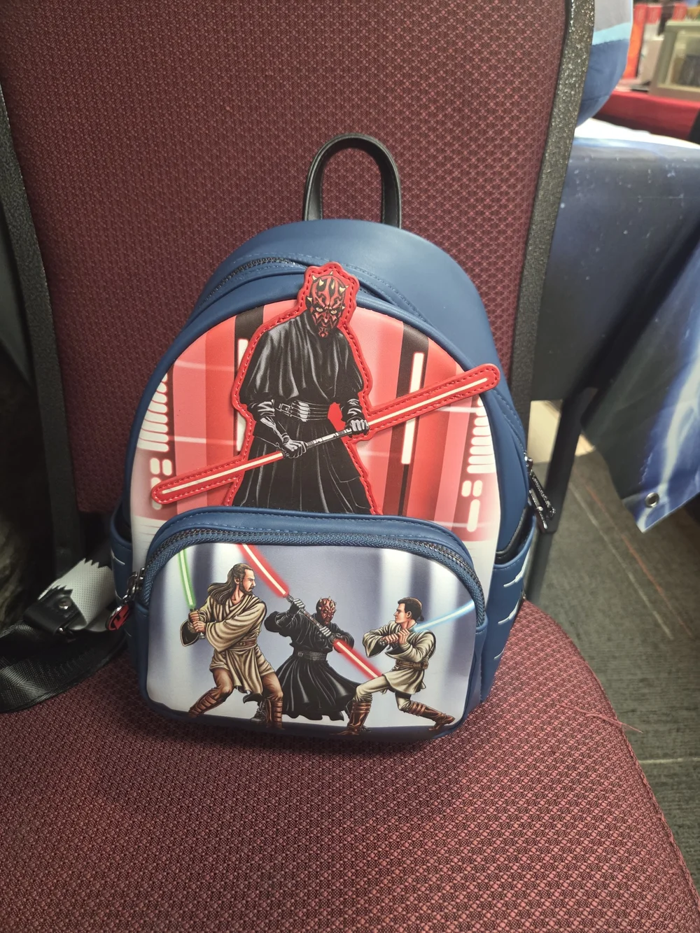 Loungefly Blue Star Wars Themed Men's Mini Backpack